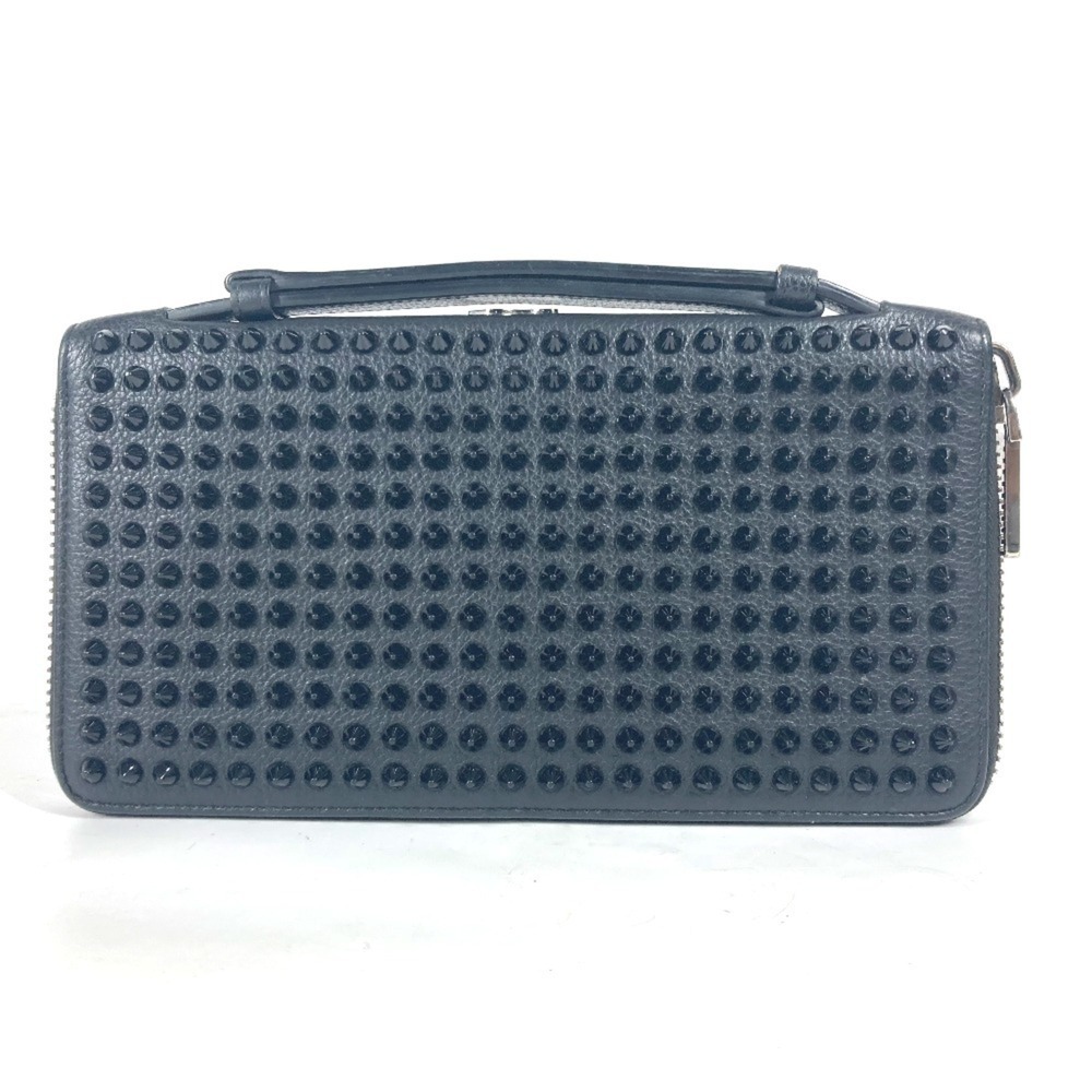 Christian Louboutin 1165043 PANETTONE Handbag Studded Travel Case Long Wallet...
